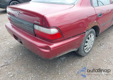 1997 Toyota Corolla Ce из США, поврежденный, VIN 1NXBA02E7VZ538706